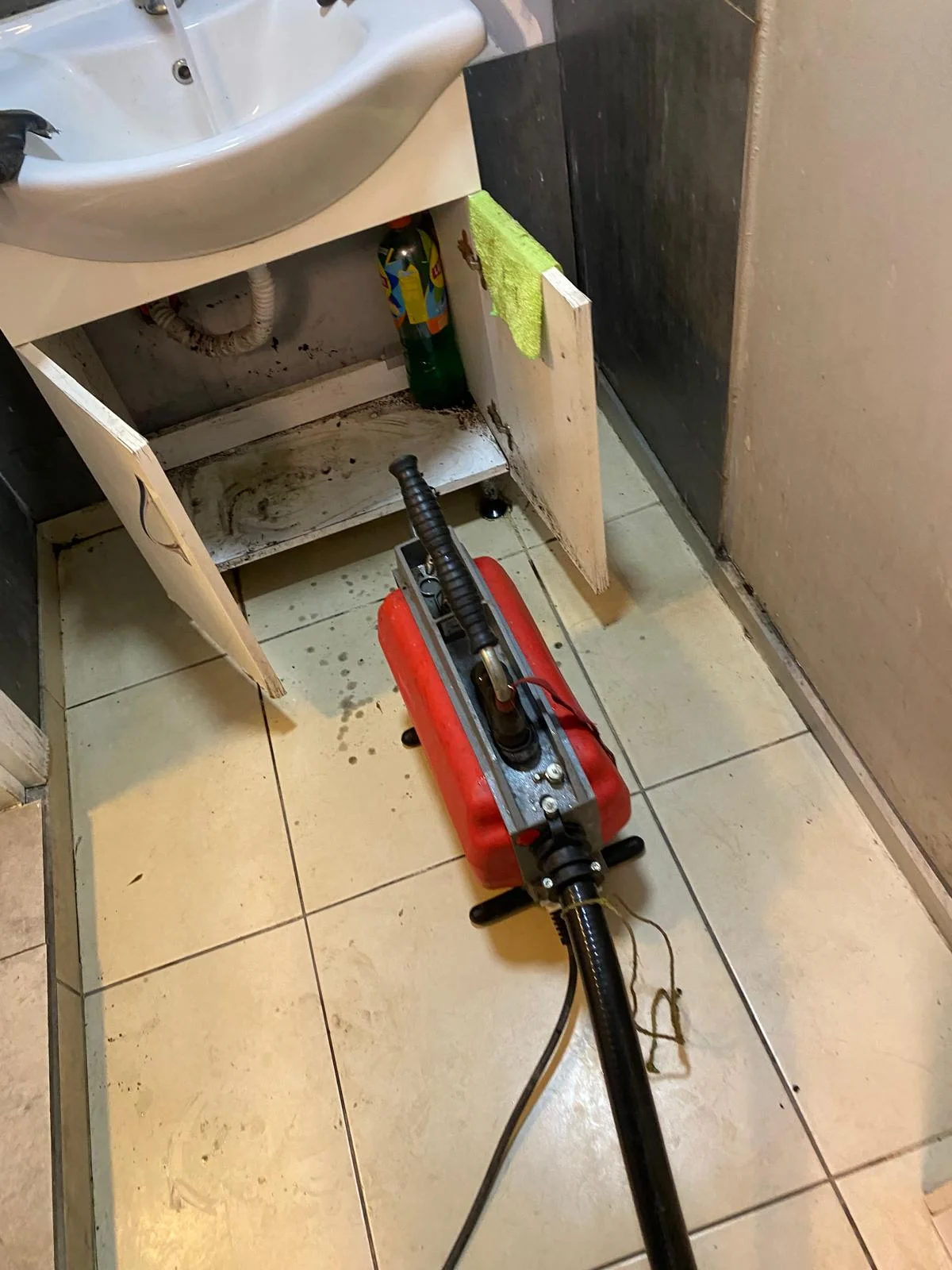 Lavabo Gideri Uygulaması — Han Tesisat